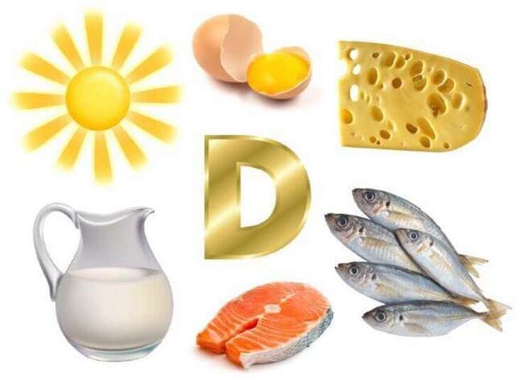 вітамін Д у продуктах для потенції